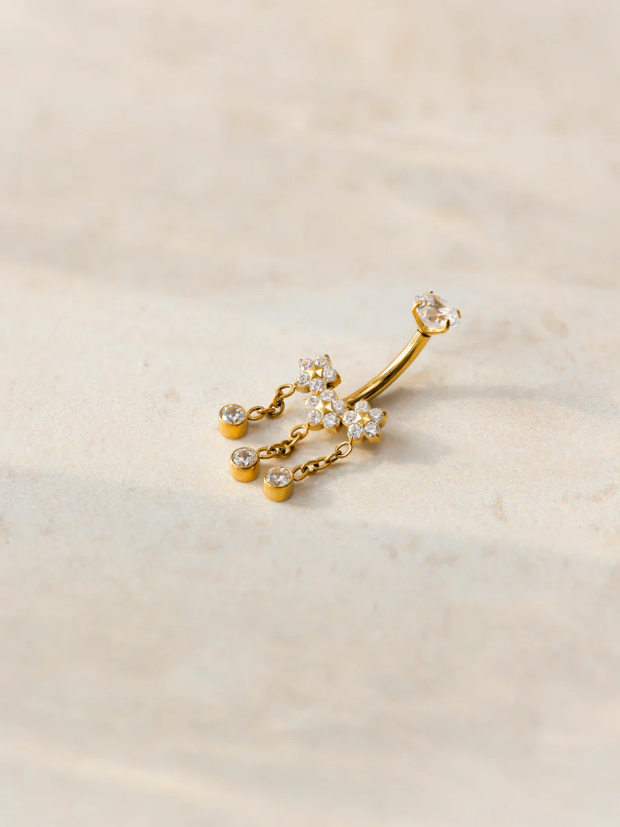 Blooming Glow Titan Bauchnabelpiercing