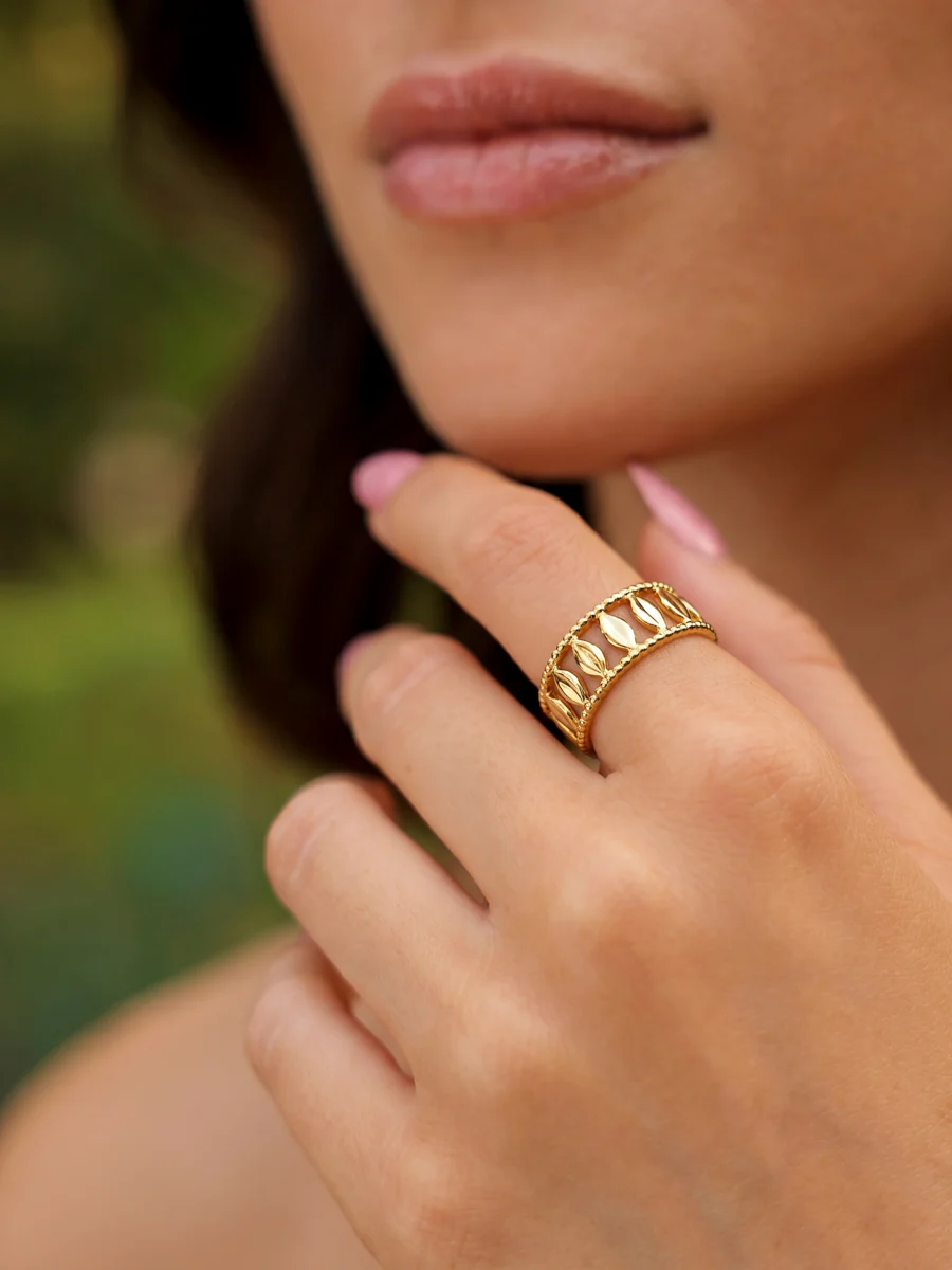 Bold Texture Ring - Image 2