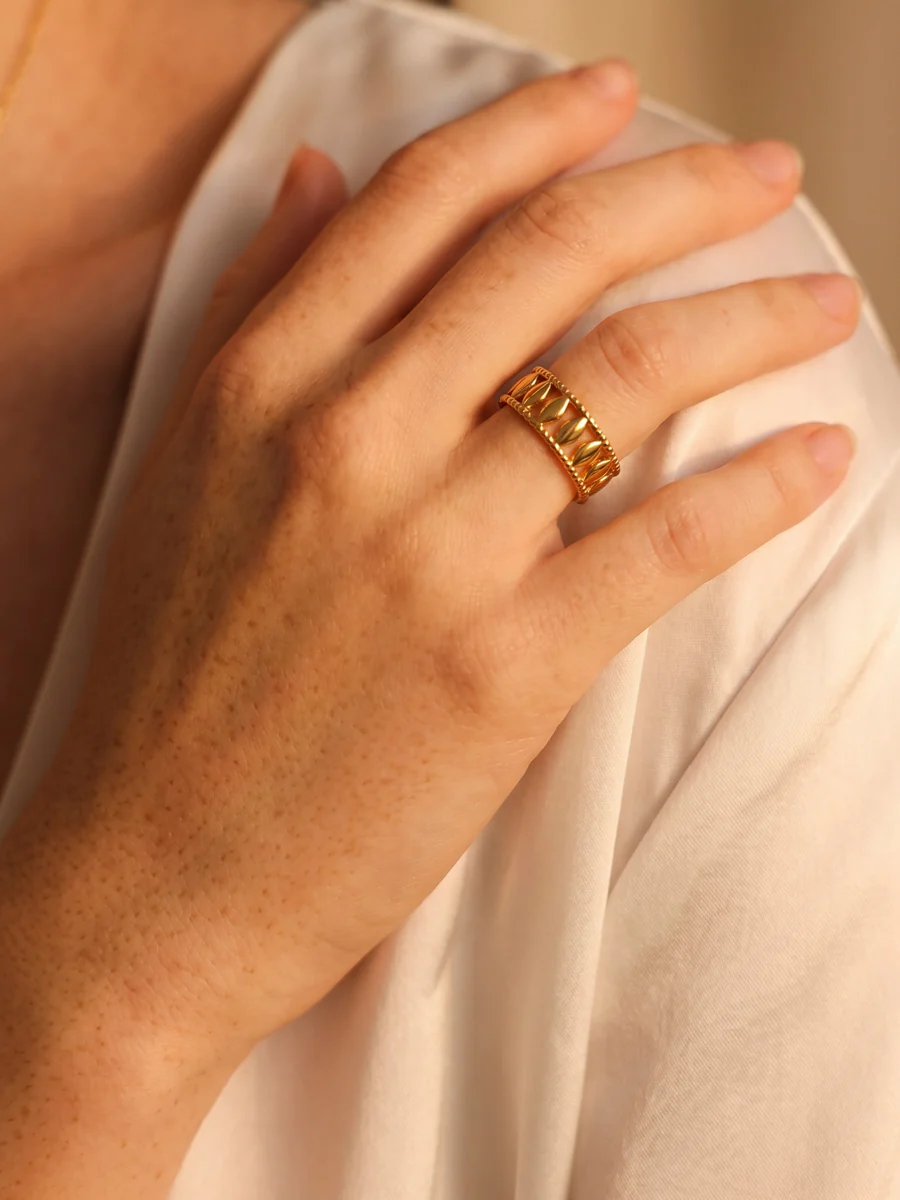 Bold Texture Ring - Image 3
