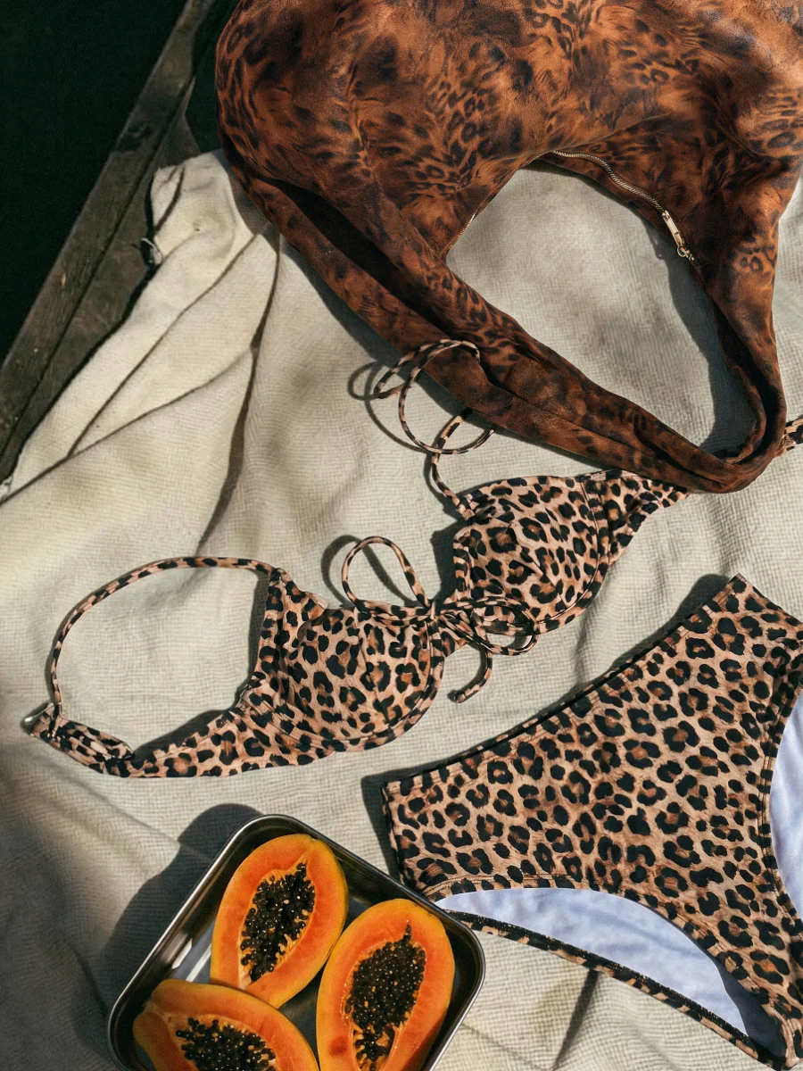 Chic Leopard Schultertasche - Image 8