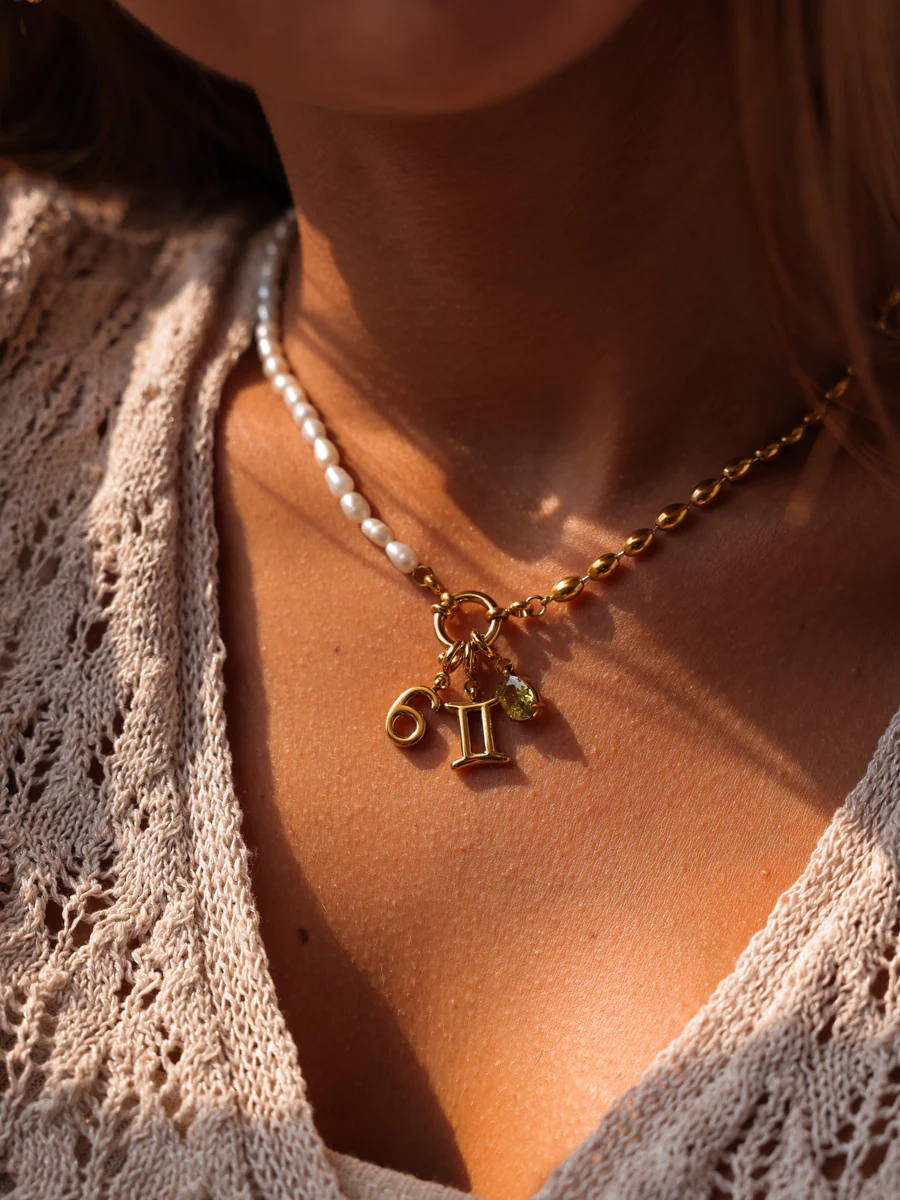 Classic Zodiac Ketten-Charm - Gemini - Image 2