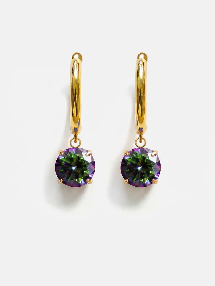 Crystal Delight Aurora Black Ohrringe