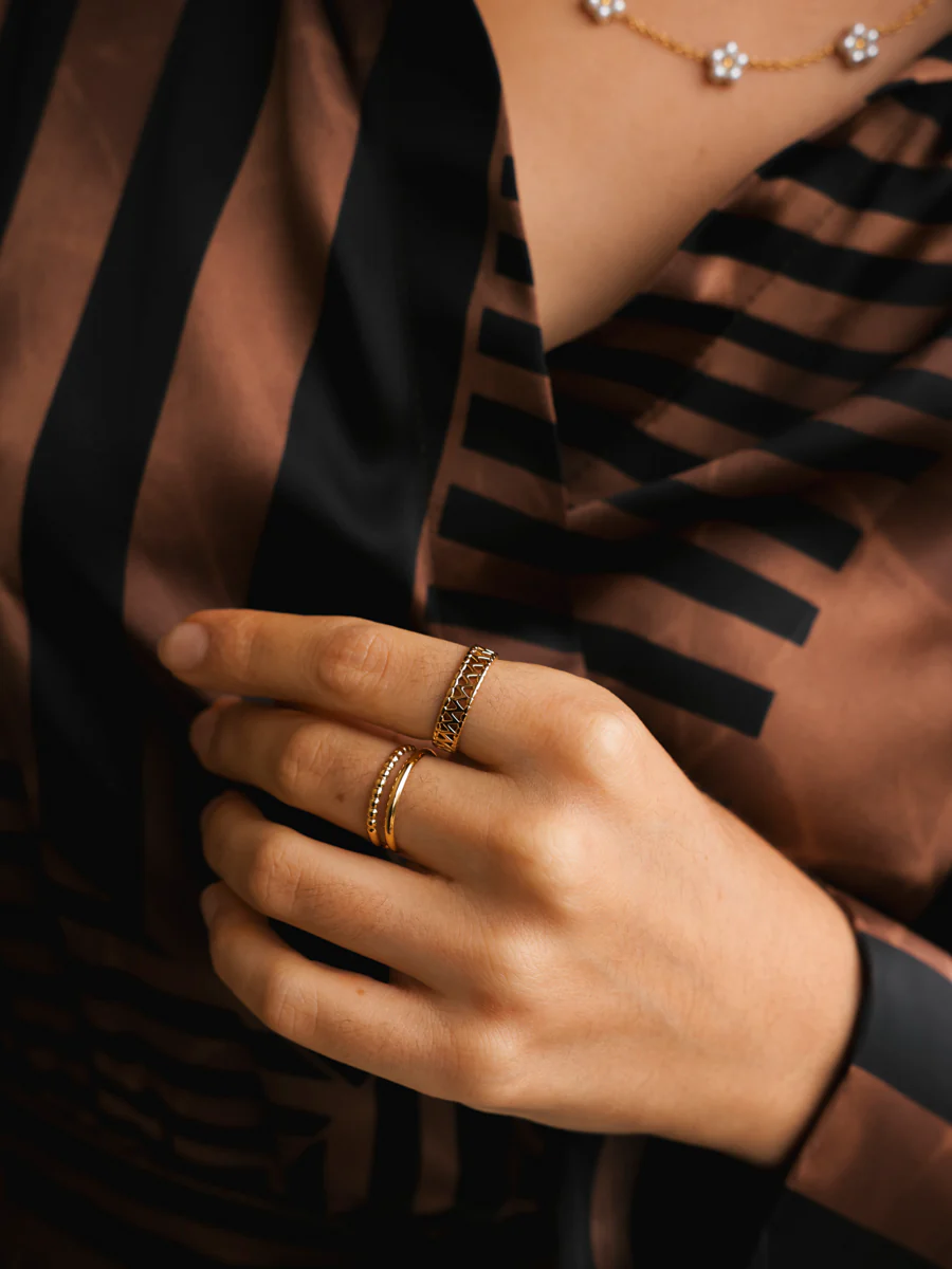 Delicate Texture Ring - Image 5