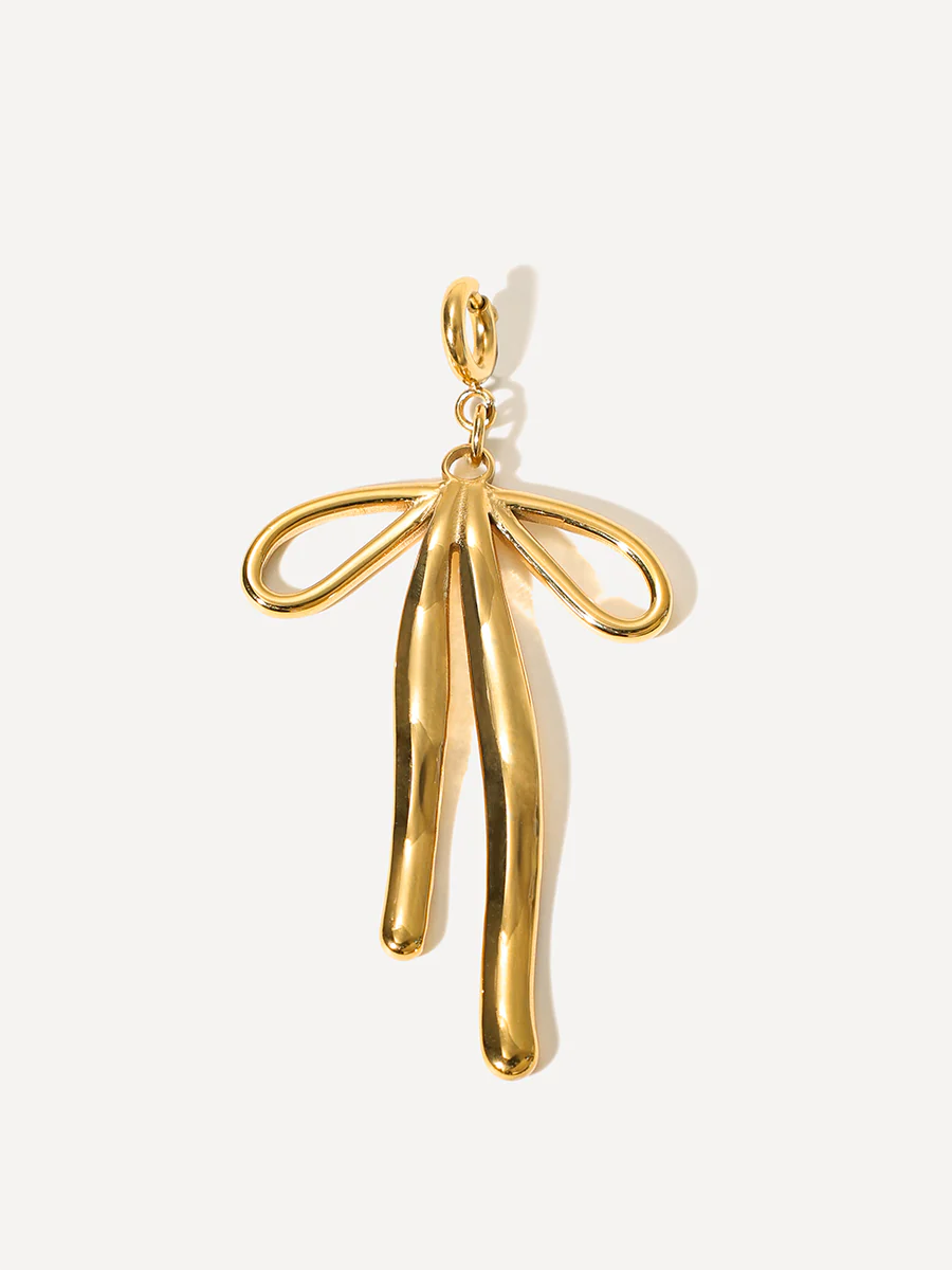 Elegant Bow Ketten-Charm