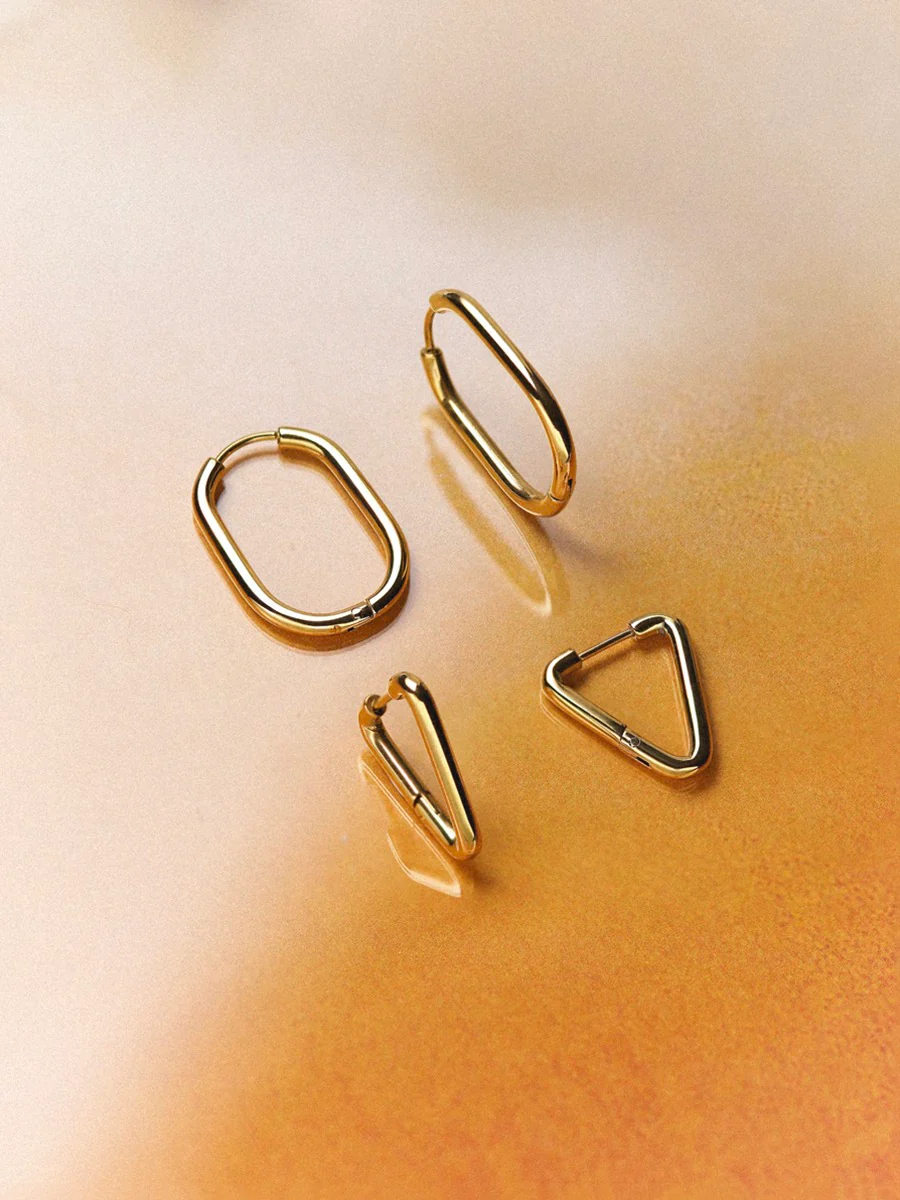 Elegant Triangle Ohrringe - Image 5