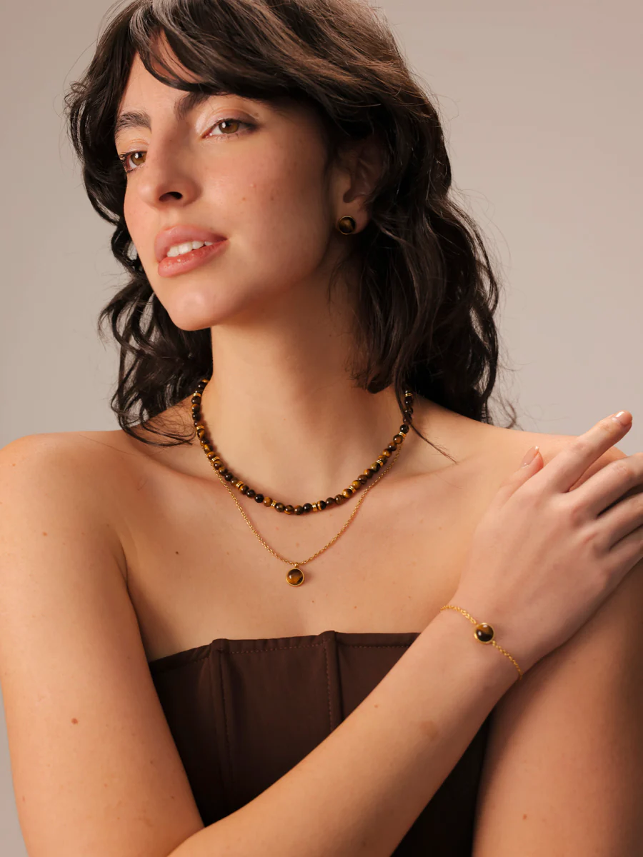 Enchanted Moments Tiger's Eye Kette - Image 10