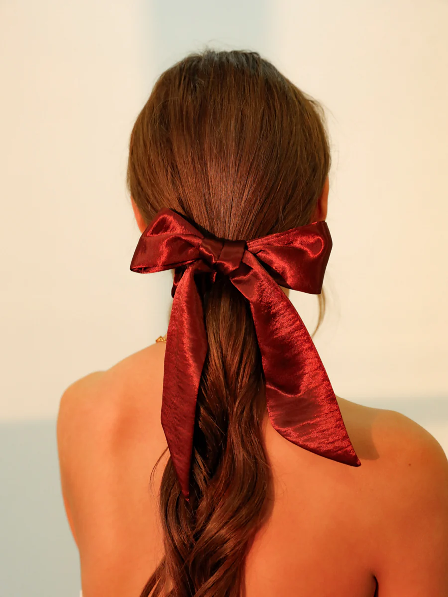 Graceful Bow Scrunchie - Image 6