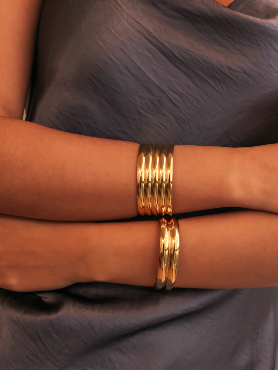 Layered Line Armcuff - Image 7