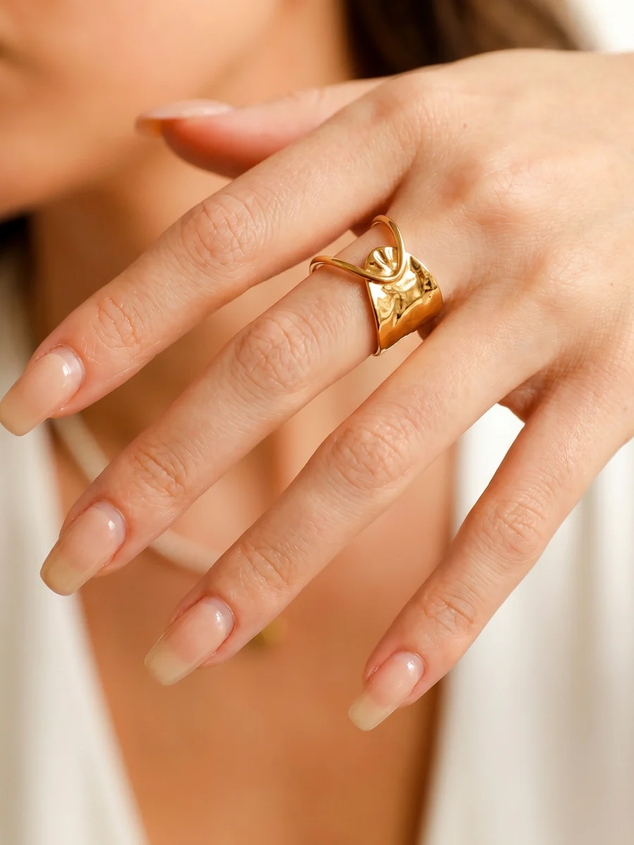 Modern Form Ring - Image 2