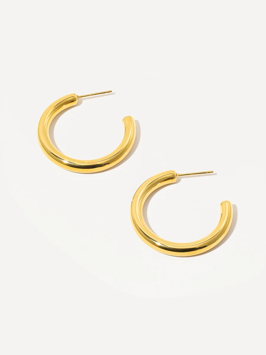 Modern Hoop Small Ohrringe
