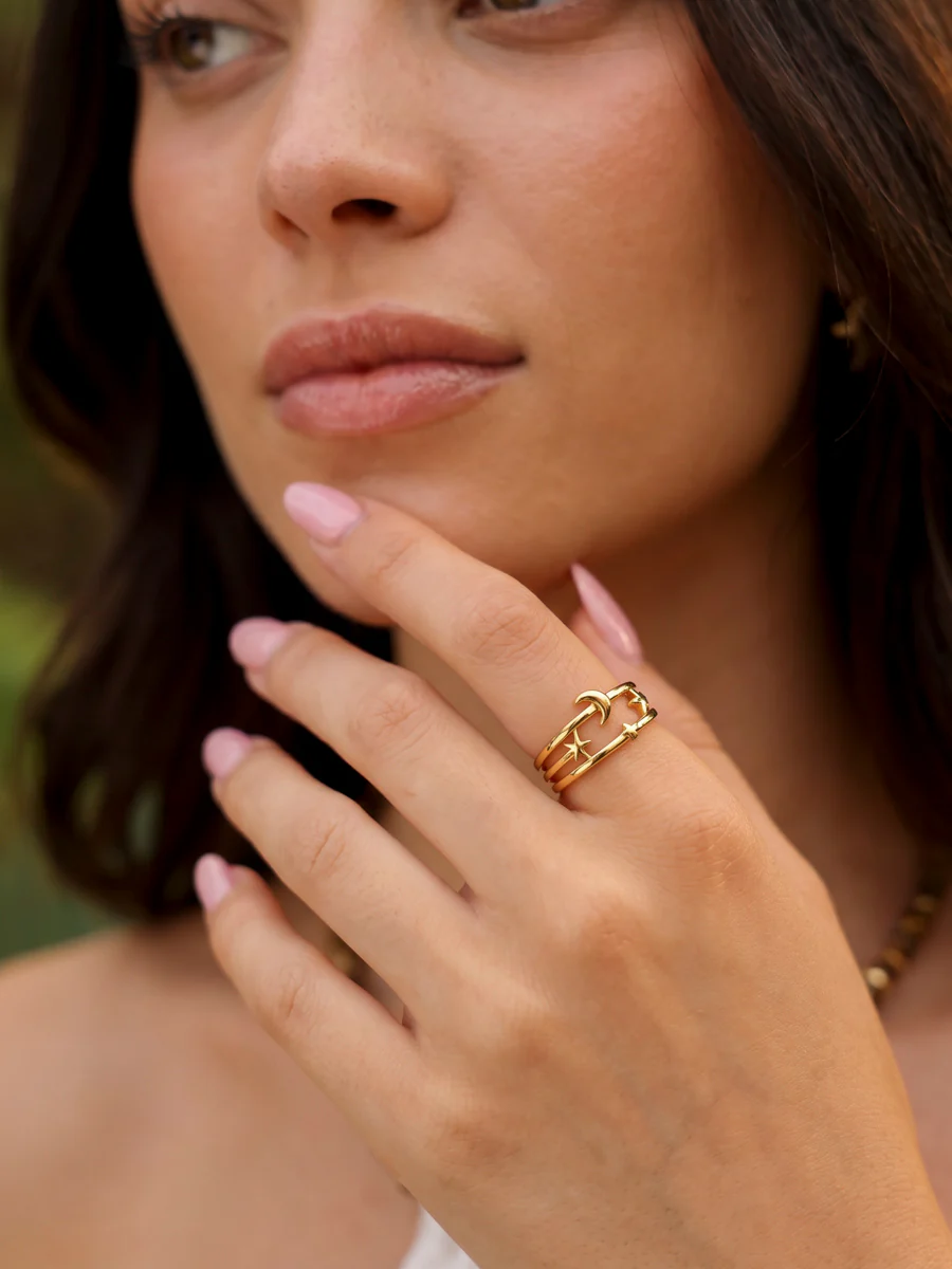 Moonlit Star Ring - Image 2