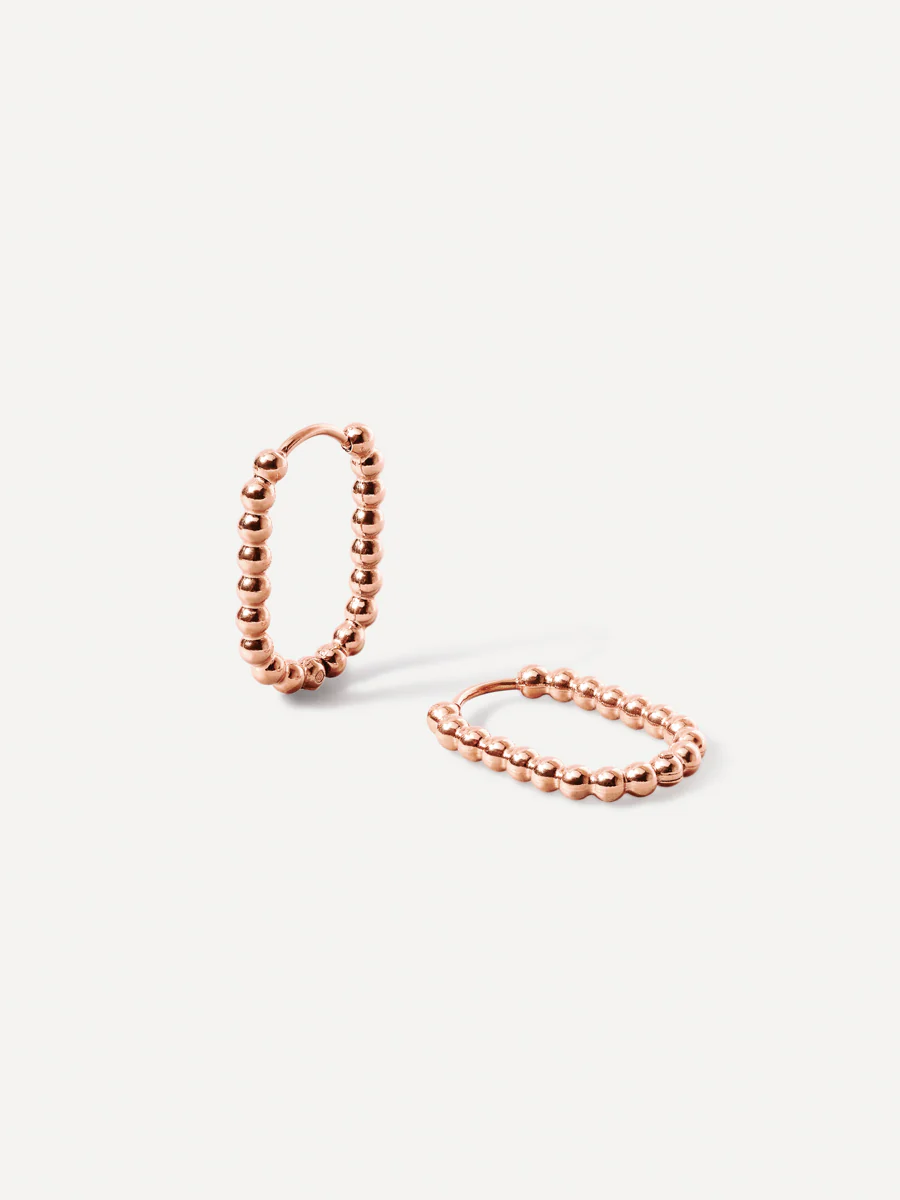 19mm Oval Bubble Ohrringe - Image 7