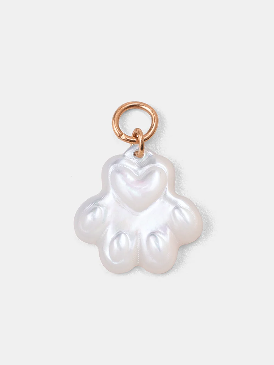 Pawprint Heart Ohrring-Charm - Image 8
