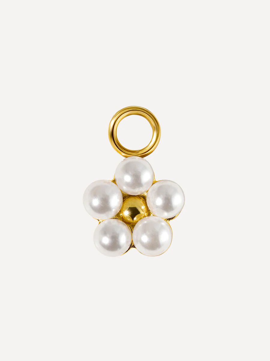Pearl Blossom Ohrring-Charm