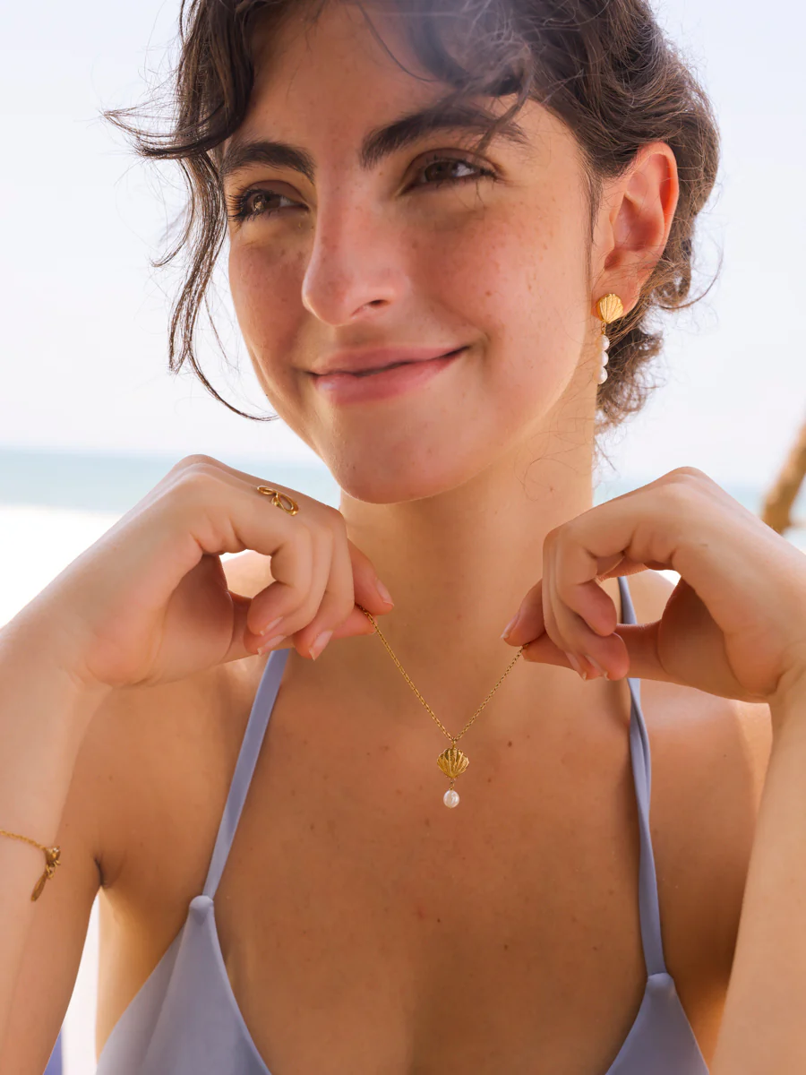 Pearl Shell Ohrringe - Image 7