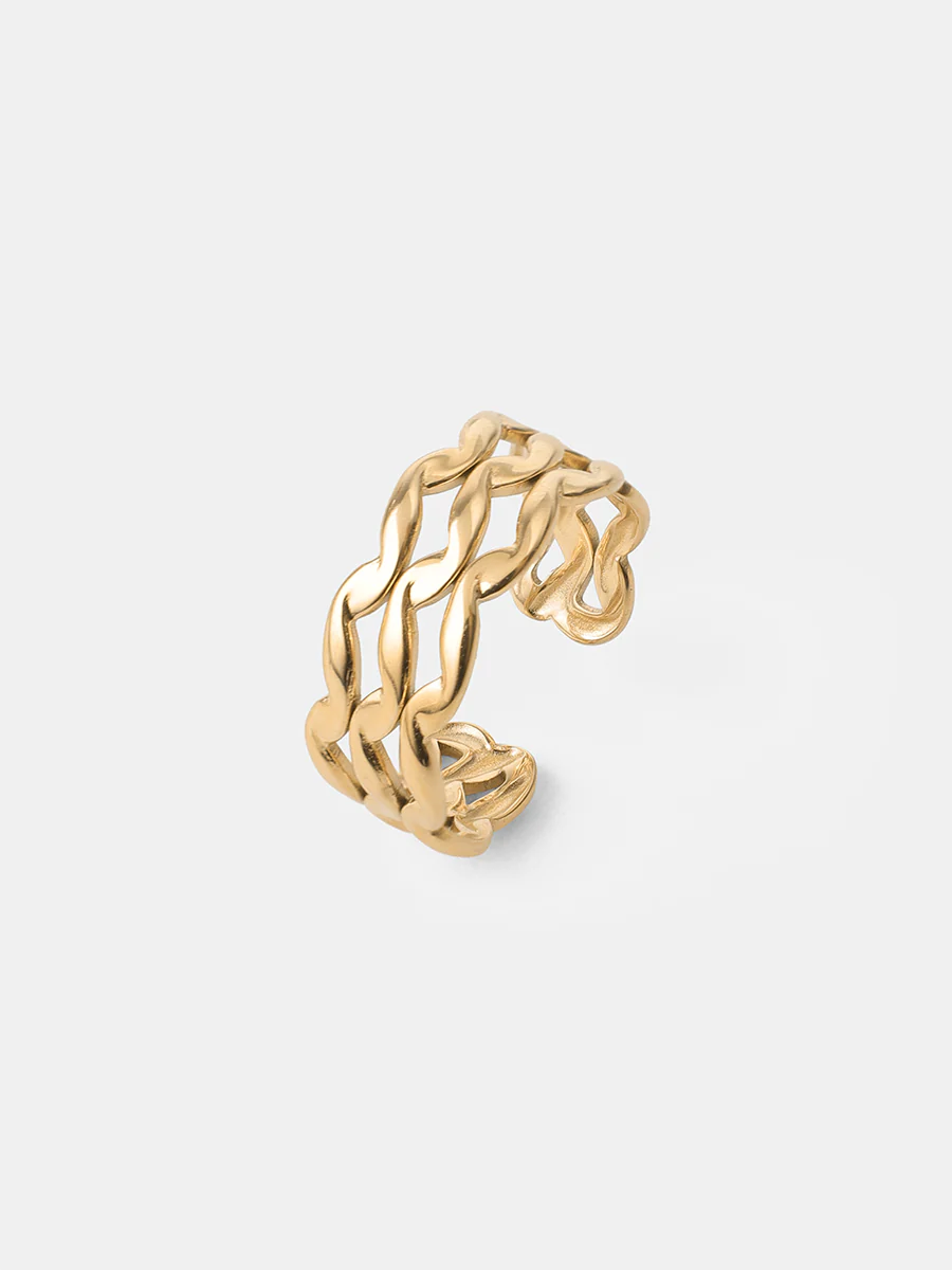 Ripple Trio Ring - Image 6
