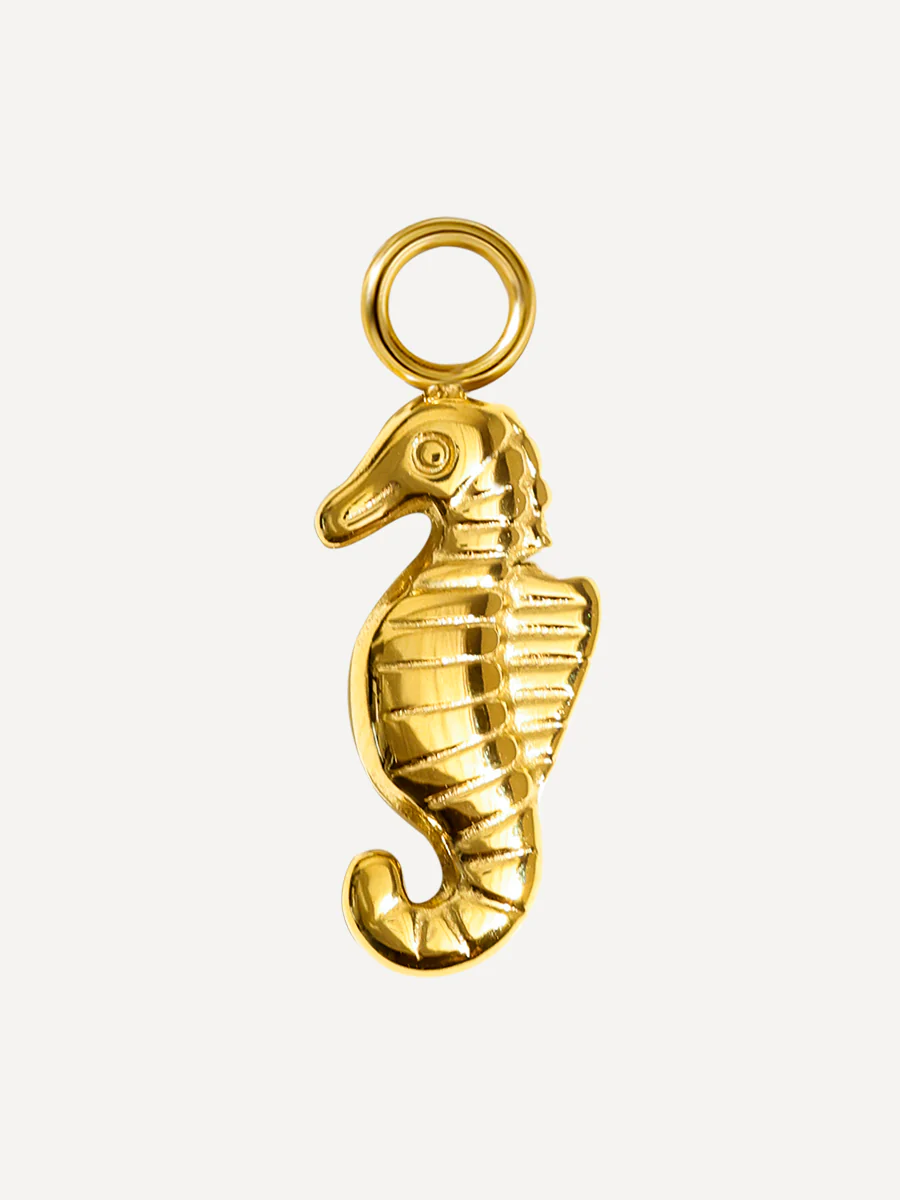 Seahorse Rhythm Ohrring-Charm