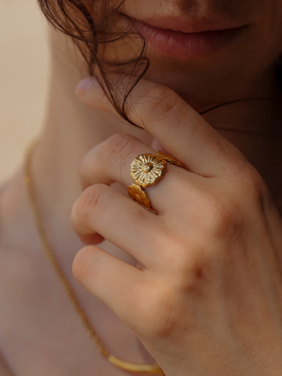 Serenity Flower Ring - Image 2