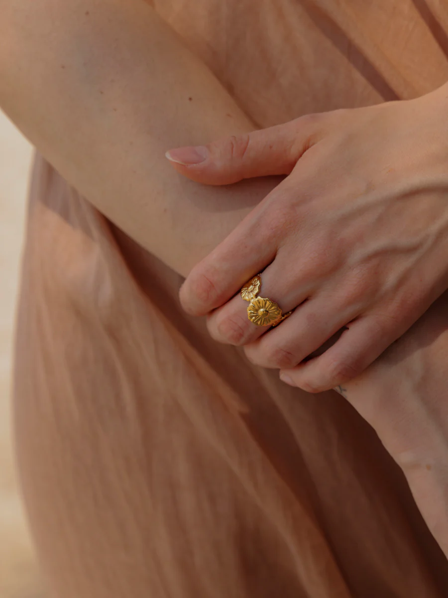 Serenity Flower Ring - Image 3