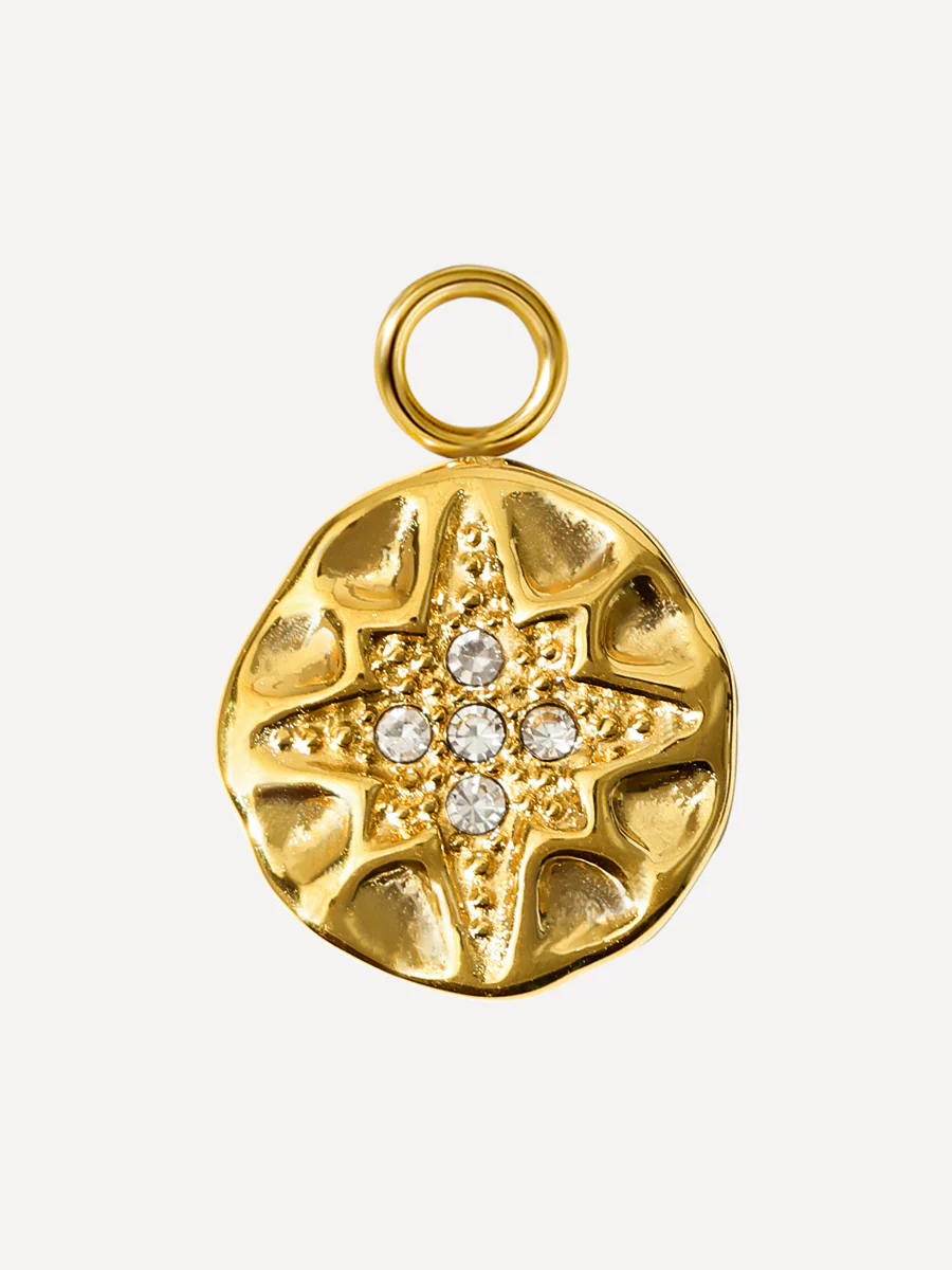 Snowflake Glow Ohrring-Charm