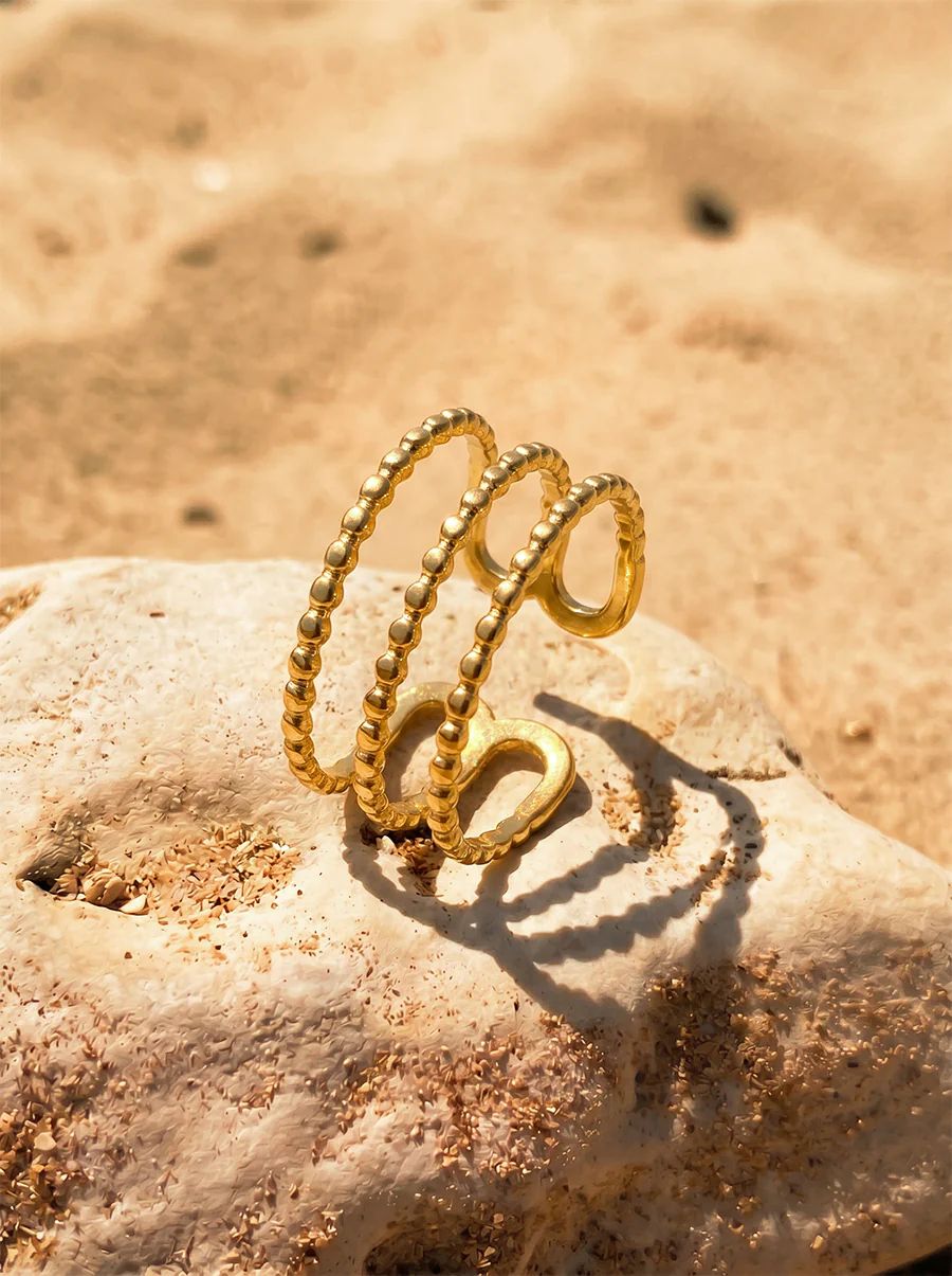 Textured Bead Ring - Image 4