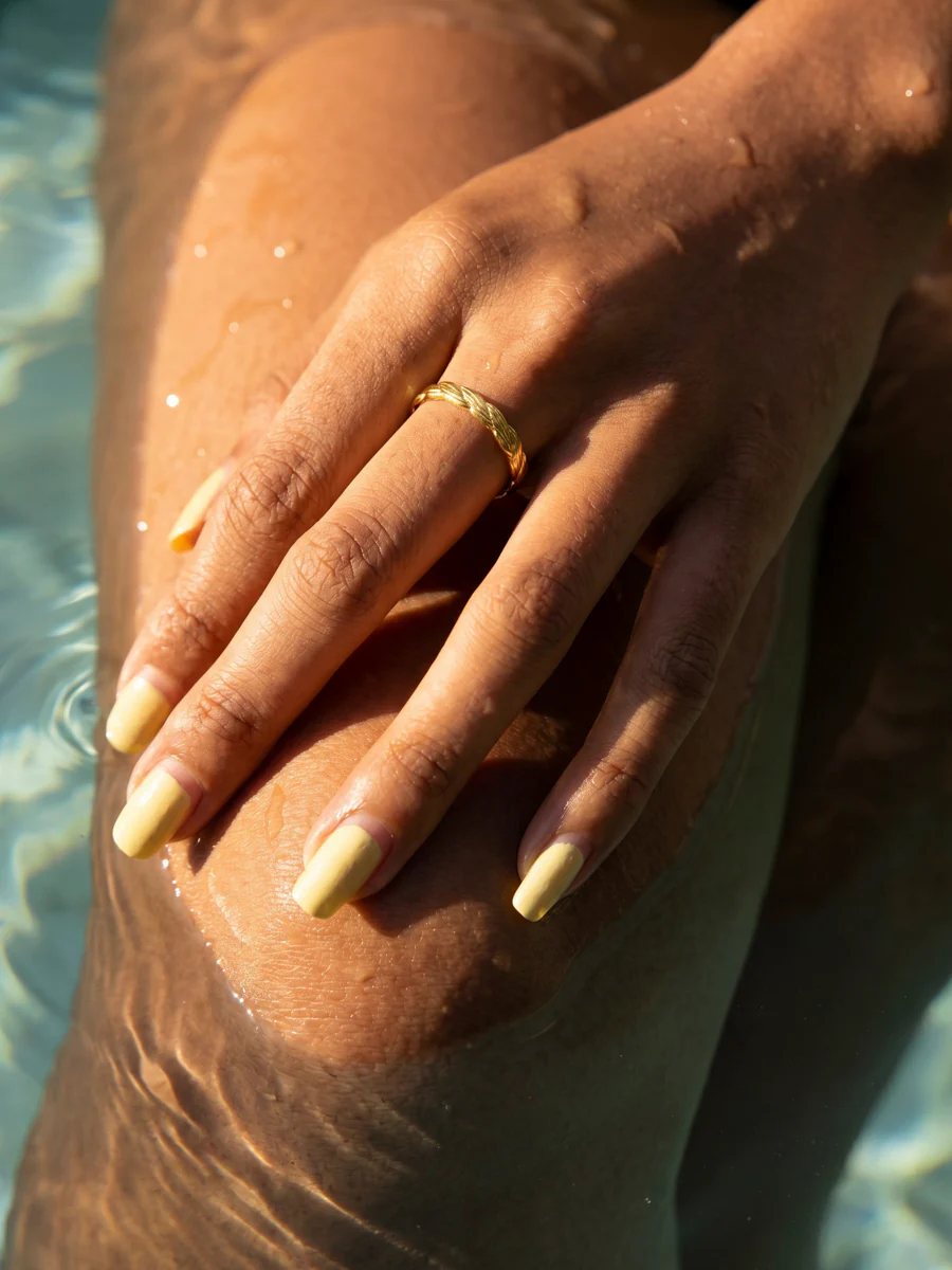 Textured Harmony Ring - Image 2