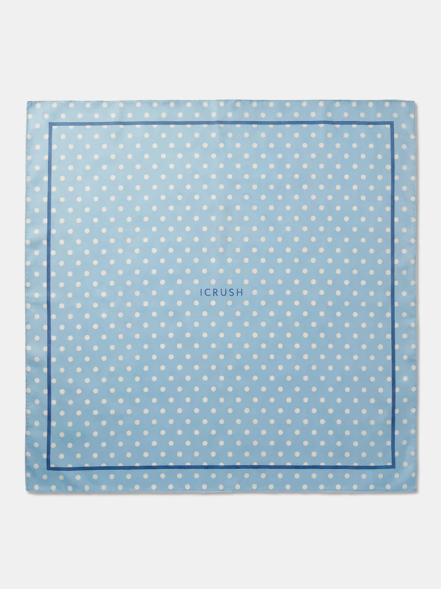 Vintage Dot Blue Tuch